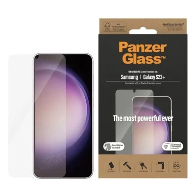 Panzerglass&trade; Screen Protector Samsung Galaxy S23 Plus | Ultra-Wide Fit W. Easyaligner